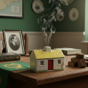 Irish Turf Peat Incesnse (Cottage Burner Set)